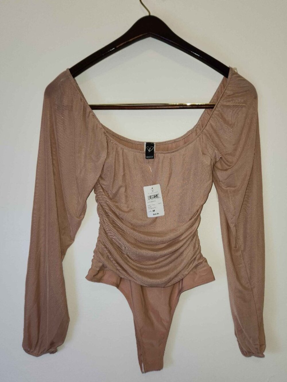 Windsor bodysuit style top - nude
